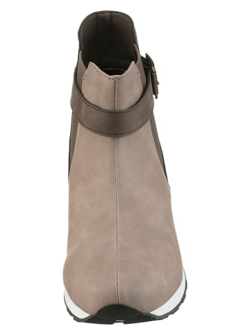 Heine Botki w kolorze beżowo-jasnobrązowym