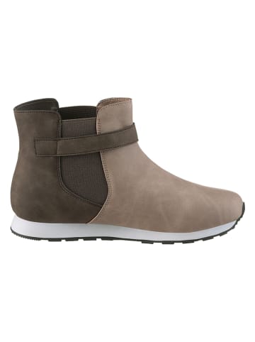 Heine Boots in Beige/ Hellbraun