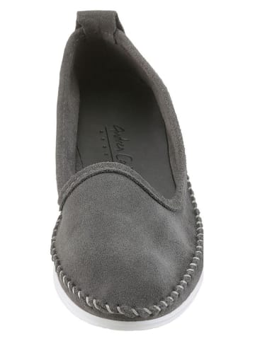 Heine Leren instappers grijs