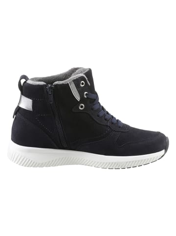 Heine Leder-Boots in Schwarz