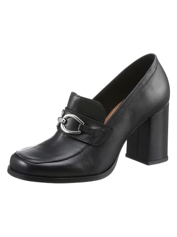Heine Leder-Pumps in Schwarz