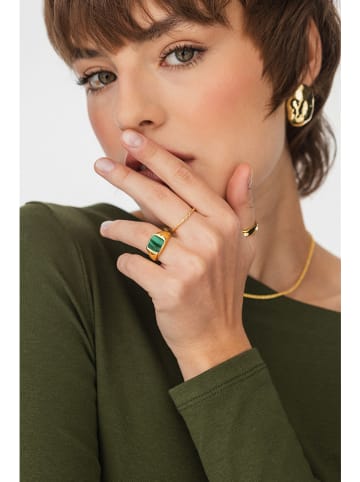 Ania Kruk Pozłacane kolczyki-wkrętki