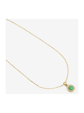 Ania Kruk Pozłacany naszyjnik z zawieszką - dł. 42 cm