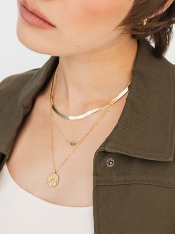 Ania Kruk Vergold. Halskette - (L)55 cm