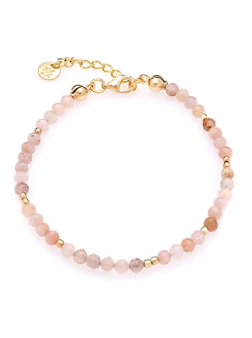 Ania Kruk Pozłacana bransoletka z kamieniami słonecznymi