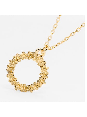 Ania Kruk Pozłacany naszyjnik z zawieszką - dł. 42 cm