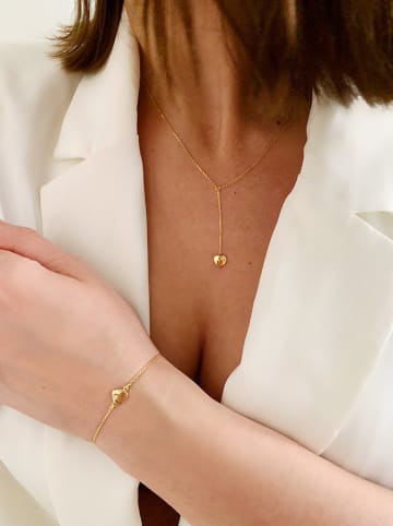 Ania Kruk Pozłacana bransoletka z cyrkonią