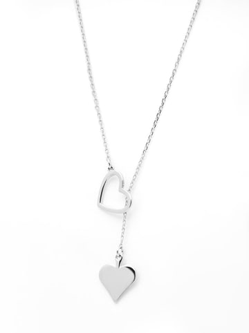 Ania Kruk Srebrny naszyjnik z zawieszkami - dł. 47 cm