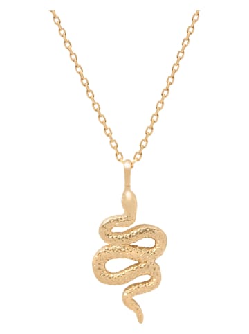 Ania Kruk Pozłacany naszyjnik z zawieszką - dł. 42 cm