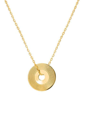 Ania Kruk Pozłacany naszyjnik z zawieszką - dł. 38 cm