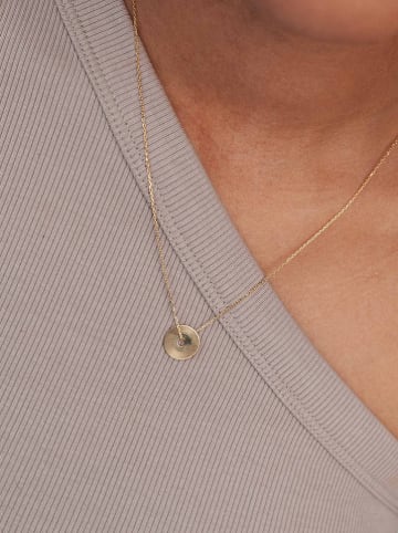 Ania Kruk Pozłacany naszyjnik z zawieszką - dł. 38 cm