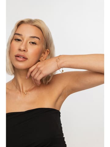 Ania Kruk Pozłacany naszyjnik z zawieszką - dł. 38 cm