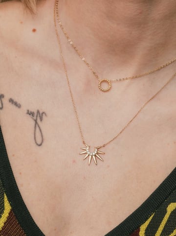 Ania Kruk Vergold. Silber-Halskette - (L)45 cm