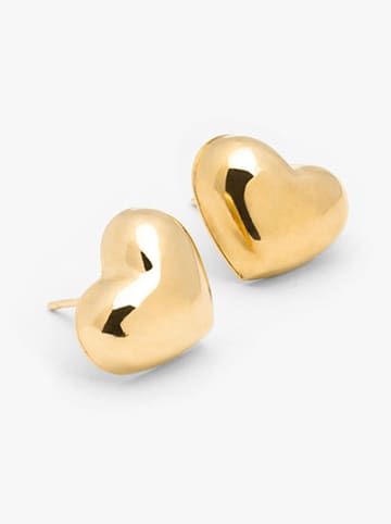 Ania Kruk Pozłacane kolczyki-wkrętki