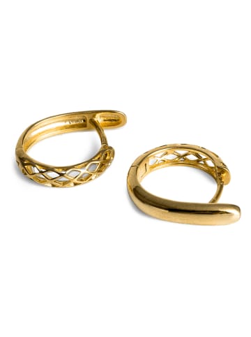 Ania Kruk Pozłacane kolczyki-kreole