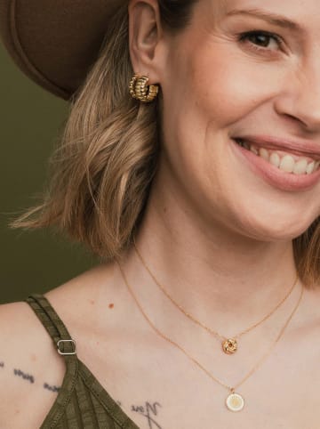 Ania Kruk Vergold. Silber-Halskette - (L)47 cm