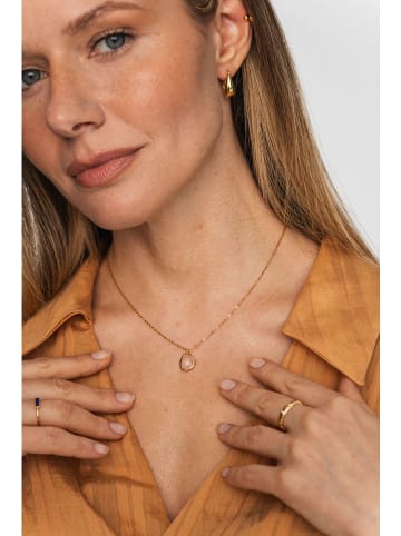 Ania Kruk Pozłacany naszyjnik z zawieszką - dł. 42 cm