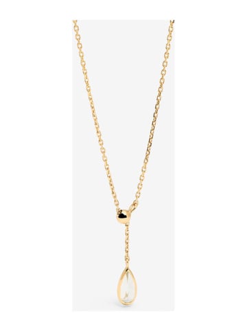 Ania Kruk Pozłacany naszyjnik z zawieszką - dł. 45 cm