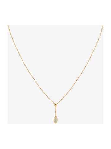 Ania Kruk Pozłacany naszyjnik z zawieszką - dł. 45 cm