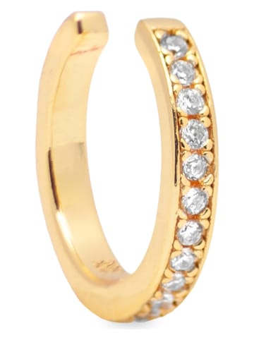 Ania Kruk Pozłacana nausznica z cyrkoniami