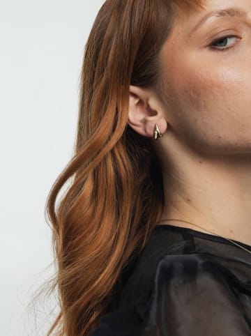 Ania Kruk Pozłacane kolczyki-wkrętki