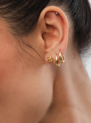 Ania Kruk Vergold. Silber-Ohrstecker