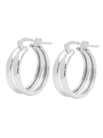 Ania Kruk Srebrne kolczyki-kreole