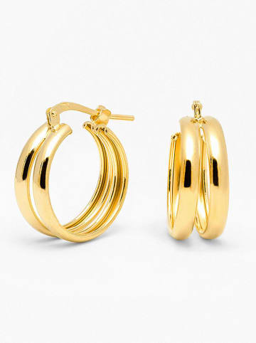 Ania Kruk Pozłacane kolczyki-kreole