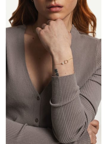 Ania Kruk Złota bransoletka z perłą