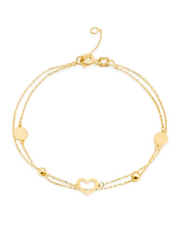 Ania Kruk Złota bransoletka z elementami ozdobnymi