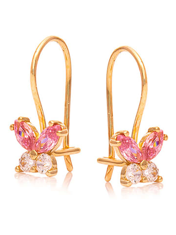 Ania Kruk Gold-Ohrringe mit Edelsteine