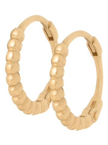 Ania Kruk Złote kolczyki-kreole