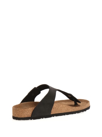 Comfortfusse Skórzane japonki w kolorze czarnym