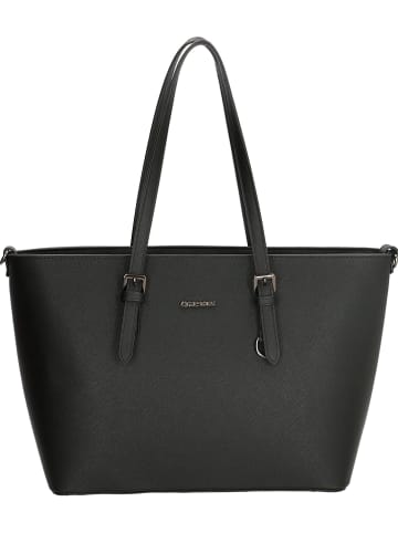 Charm Shopper in Schwarz - (B)41 x (H)27 x (T)14 cm