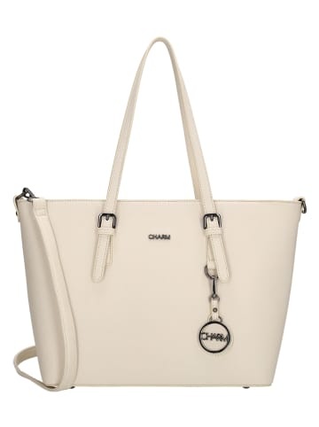 Charm Shopper "Birmingham" in Creme - (B)41 x (H)27 x (T)14 cm