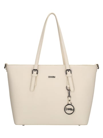 Charm Shopper "Birmingham" in Creme - (B)41 x (H)27 x (T)14 cm