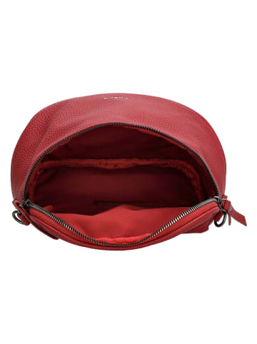 Charm Saszetka "New York" w kolorze czerwonym - 18,5 x 13,5 x 11,5 cm