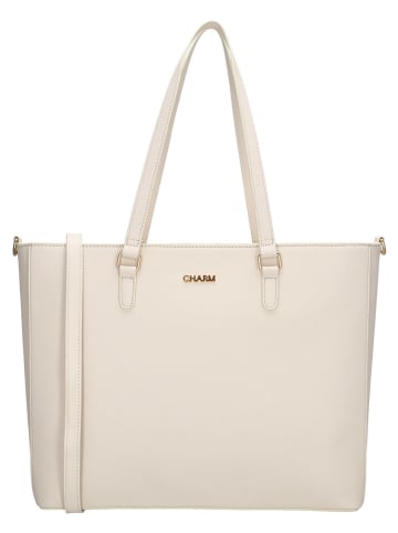 Charm Shopper in Creme - (B)45 x (H)31 x (T)13 cm