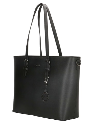 Charm Shopper "Birmingham" in Schwarz - (B)47 x (H)32,5 x (T)14,5 cm
