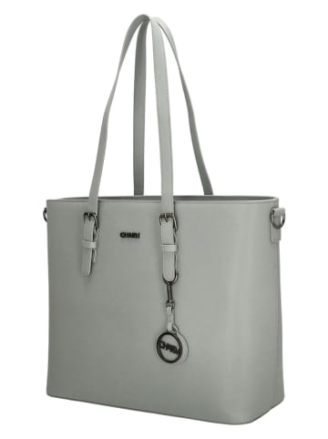 Charm Shopper "Birmingham" in Grau - (B)47 x (H)32,5 x (T)14,5 cm
