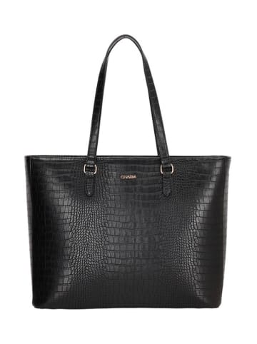 Charm Shopper "Midwood" in Schwarz - (B)45 x (H)31 x (T)13 cm