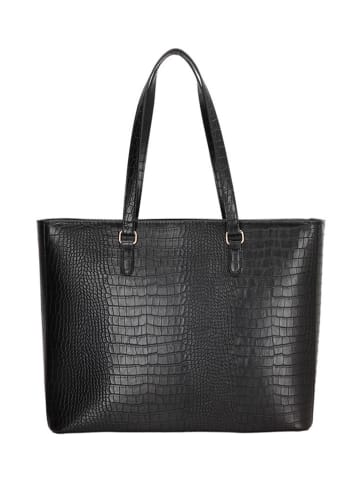 Charm Shopper "Midwood" in Schwarz - (B)45 x (H)31 x (T)13 cm