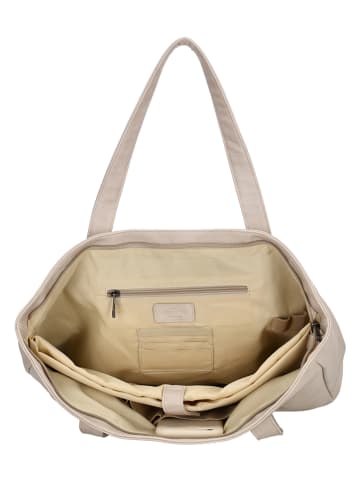 Charm Shopper "Liberty" in Beige - (B)43 x (H)34 x (T)12 cm