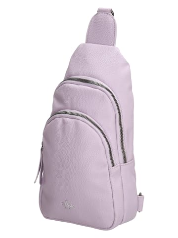 Charm Brustbeutel "New York" in Flieder - (B)16 x (H)29 x (T)7 cm