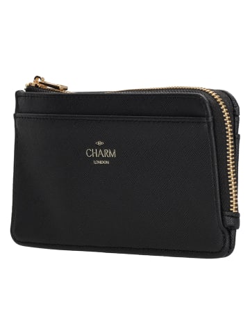 Charm Geldbörse "Birmingham" in Schwarz - (B)17,5 x (H)9 x (T)1 cm