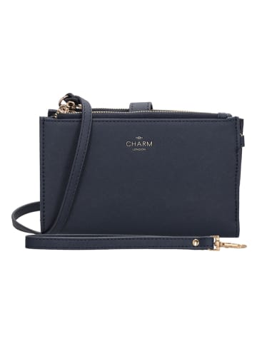 Charm Geldbörse "Birmingham" in Dunkelblau - (B)18,5 x (H)12 x (T)3 cm