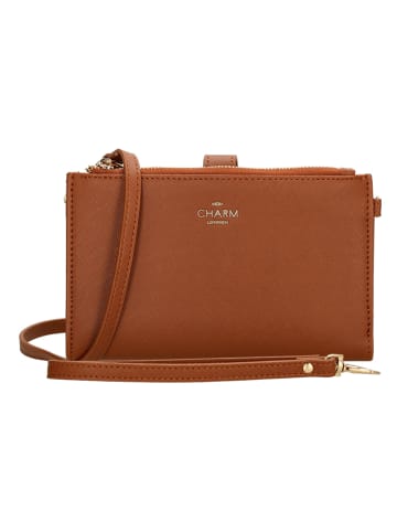 Charm Geldbörse "Birmingham" in Cognac - (B)18,5 x (H)12 x (T)3 cm