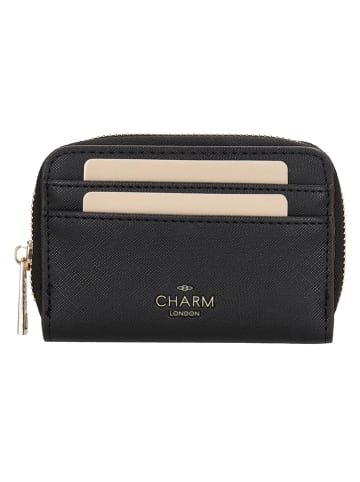 Charm Geldbörse "Birmingham" in Schwarz - (B)12,5 x (H)8,5 x (T)2,5 cm