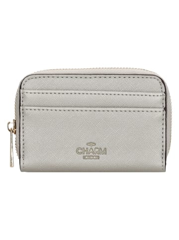 Charm Geldbörse "Birmingham" in Silber - (B)12,5 x (H)8,5 x (T)2,5 cm