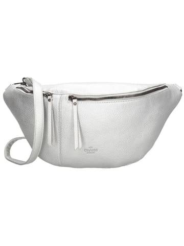 Charm Brustbeutel "New York" in Silber - (B)39 x (H)20 x (T)12 cm